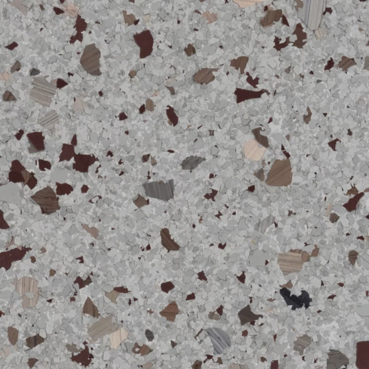 Europa epoxy flake color — Crete Creations LLC Joplin MO