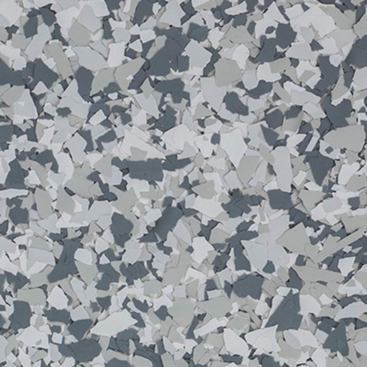 Gravel epoxy flake color — Crete Creations LLC Joplin MO